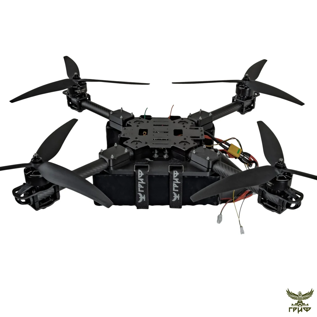 Дрон на оптоволокні ГРИФ-Опто 15