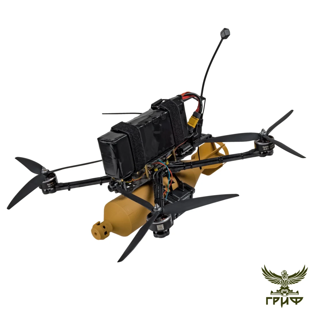 ФПВ Гриф 10 (на карбоновій рамі)