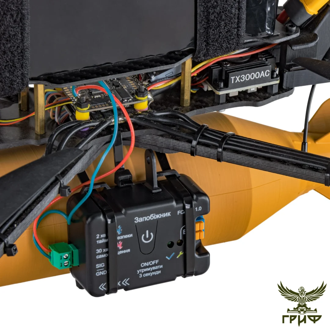 ФПВ Гриф 10 (на карбоновій рамі) електроніка